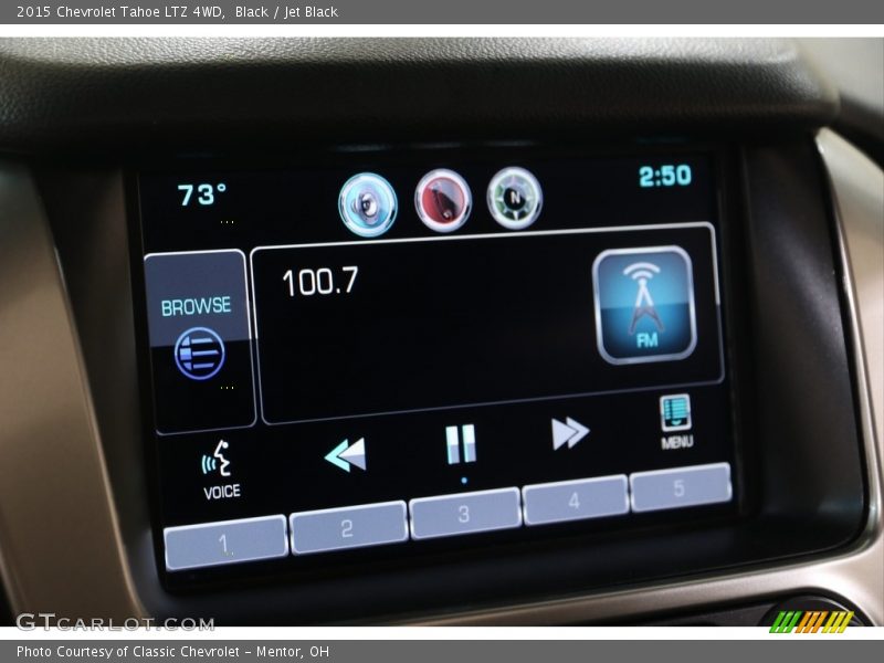 Black / Jet Black 2015 Chevrolet Tahoe LTZ 4WD