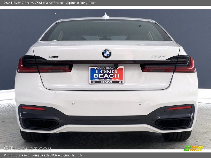 Alpine White / Black 2021 BMW 7 Series 750i xDrive Sedan