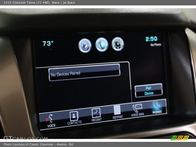 Black / Jet Black 2015 Chevrolet Tahoe LTZ 4WD