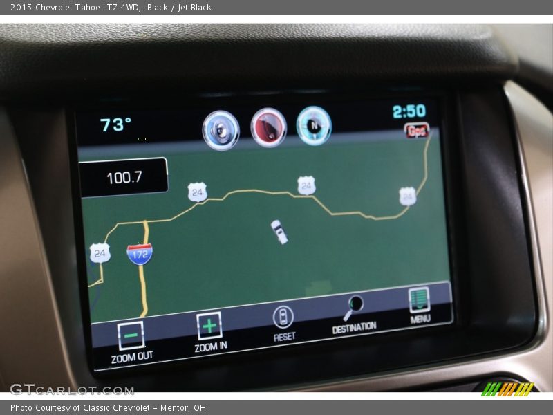 Black / Jet Black 2015 Chevrolet Tahoe LTZ 4WD