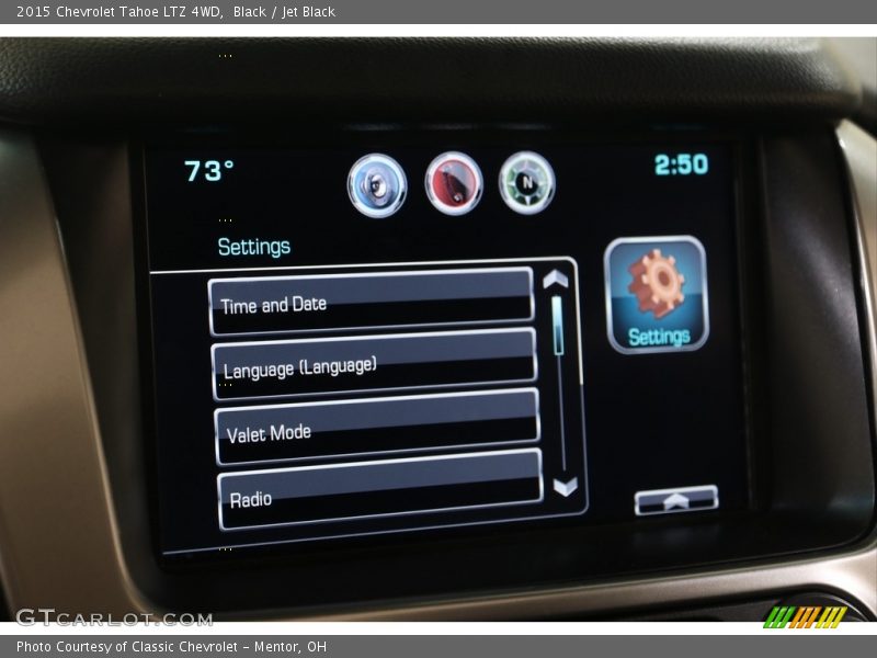 Black / Jet Black 2015 Chevrolet Tahoe LTZ 4WD