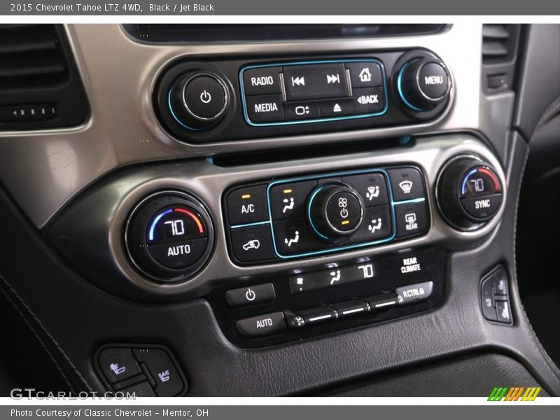 Black / Jet Black 2015 Chevrolet Tahoe LTZ 4WD