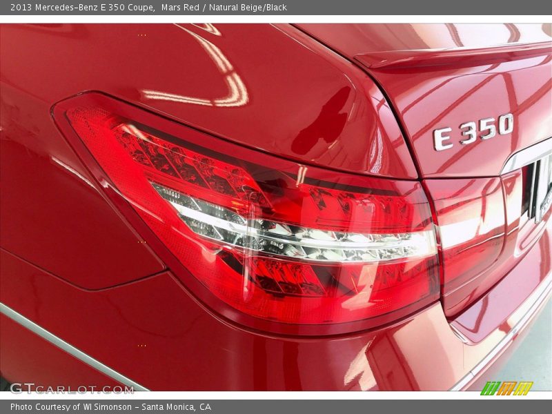 Mars Red / Natural Beige/Black 2013 Mercedes-Benz E 350 Coupe