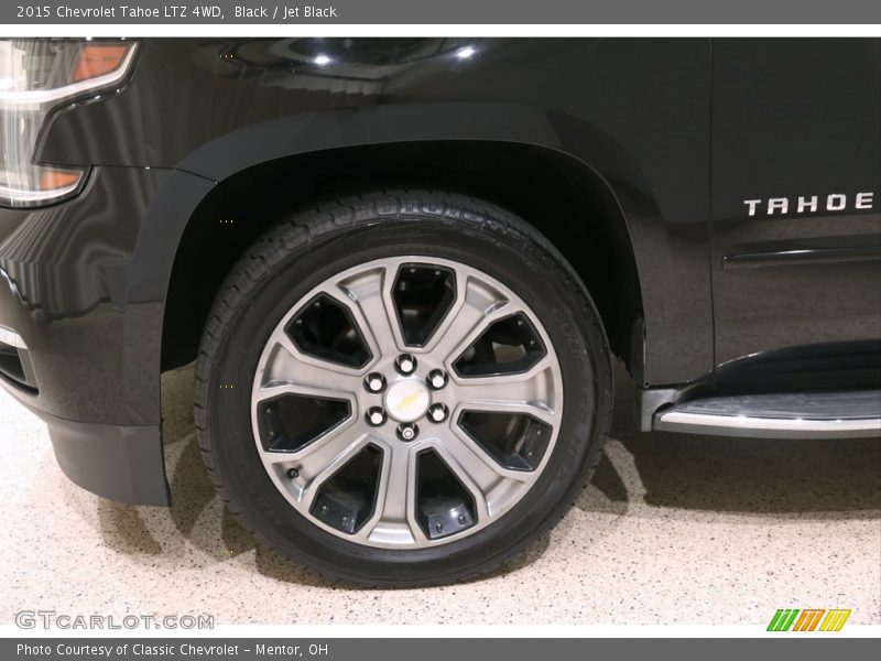 Black / Jet Black 2015 Chevrolet Tahoe LTZ 4WD