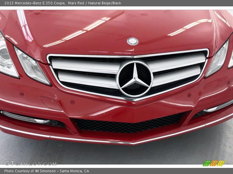 Mars Red / Natural Beige/Black 2013 Mercedes-Benz E 350 Coupe