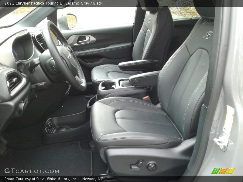 Ceramic Gray / Black 2021 Chrysler Pacifica Touring L