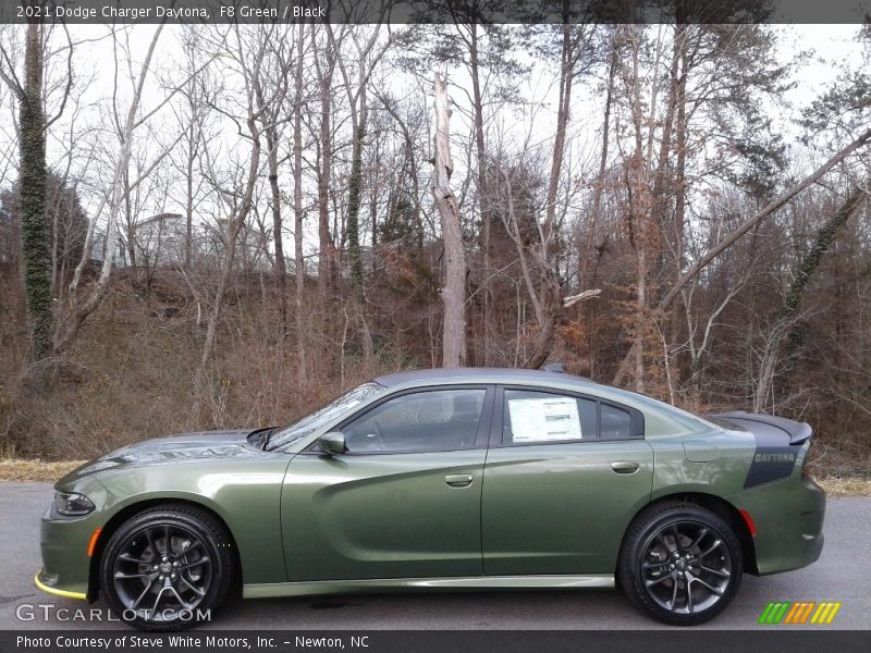 F8 Green / Black 2021 Dodge Charger Daytona
