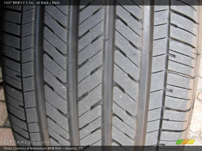 Jet Black / Black 2007 BMW X3 3.0si