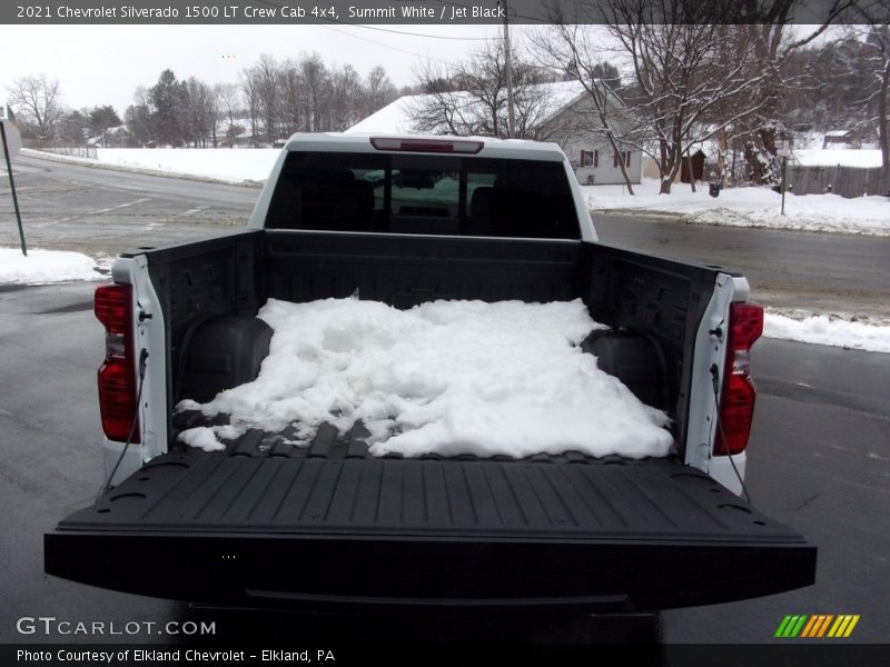 Summit White / Jet Black 2021 Chevrolet Silverado 1500 LT Crew Cab 4x4