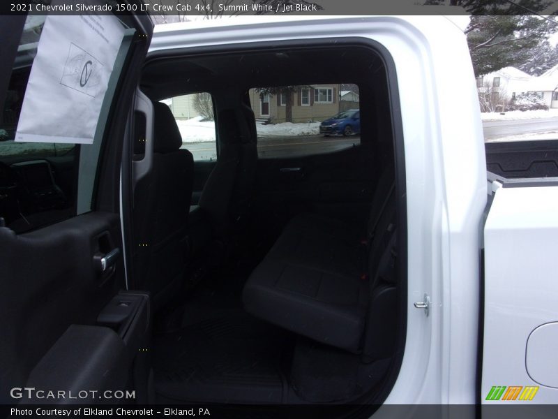 Summit White / Jet Black 2021 Chevrolet Silverado 1500 LT Crew Cab 4x4