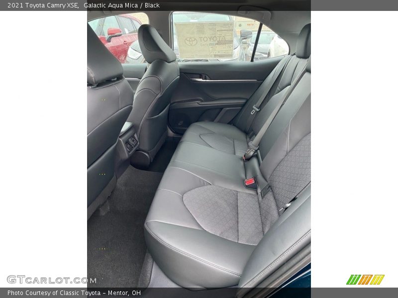 Galactic Aqua Mica / Black 2021 Toyota Camry XSE