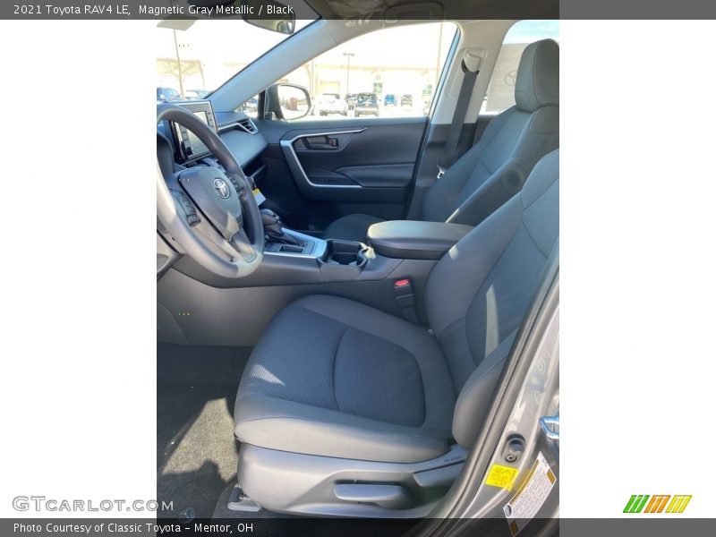 Magnetic Gray Metallic / Black 2021 Toyota RAV4 LE