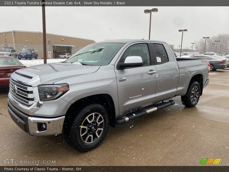 Silver Sky Metallic / Black 2021 Toyota Tundra Limited Double Cab 4x4