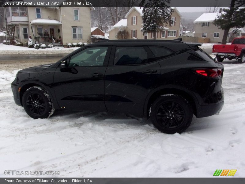 Black / Jet Black 2021 Chevrolet Blazer LT AWD