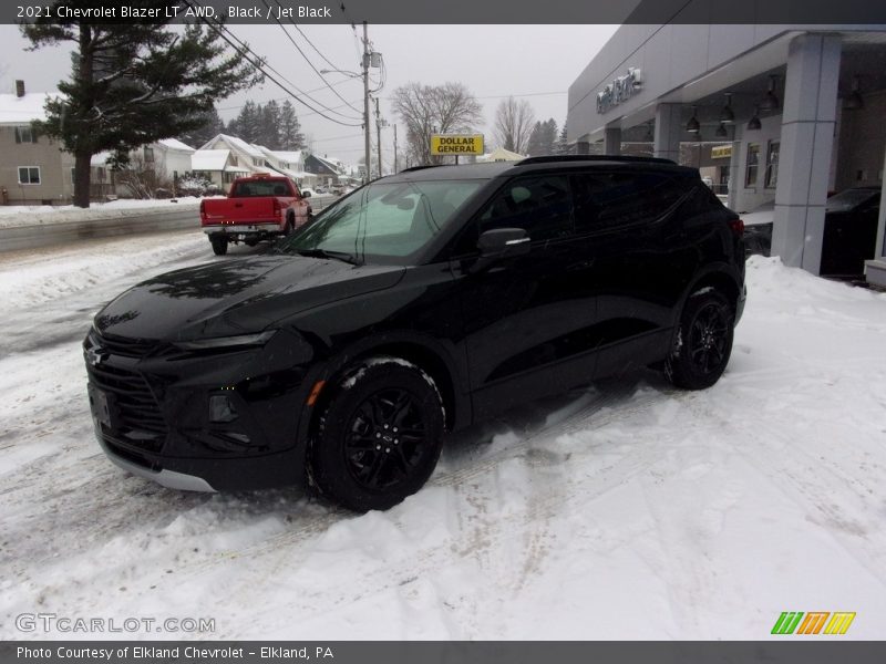 Black / Jet Black 2021 Chevrolet Blazer LT AWD