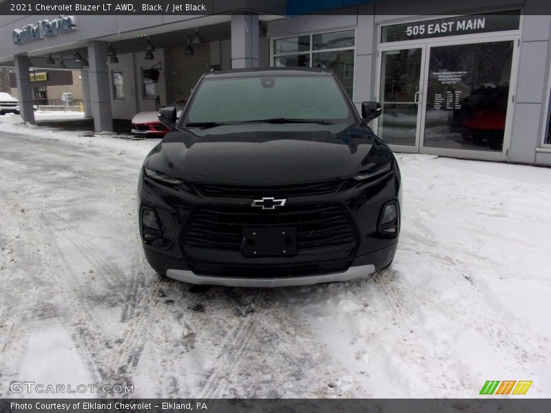 Black / Jet Black 2021 Chevrolet Blazer LT AWD