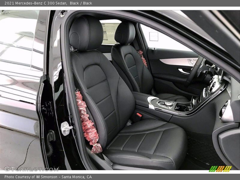 Black / Black 2021 Mercedes-Benz C 300 Sedan