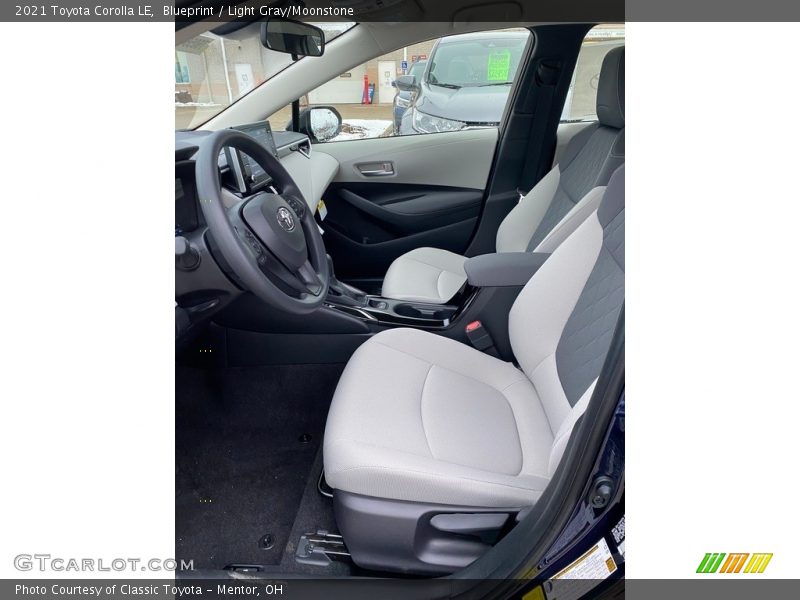Blueprint / Light Gray/Moonstone 2021 Toyota Corolla LE