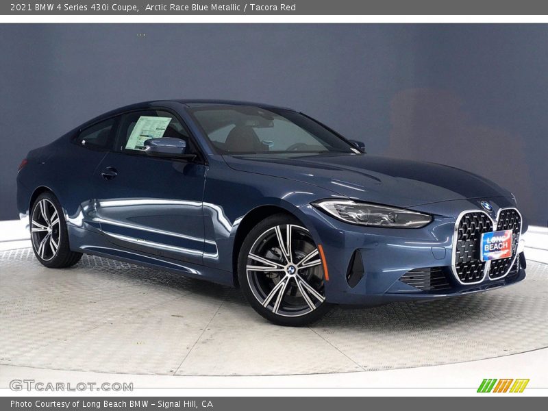 Front 3/4 View of 2021 4 Series 430i Coupe