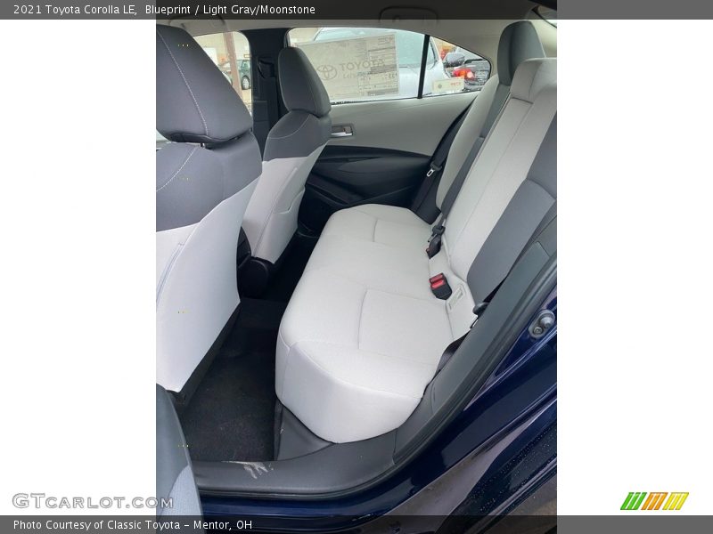 Blueprint / Light Gray/Moonstone 2021 Toyota Corolla LE