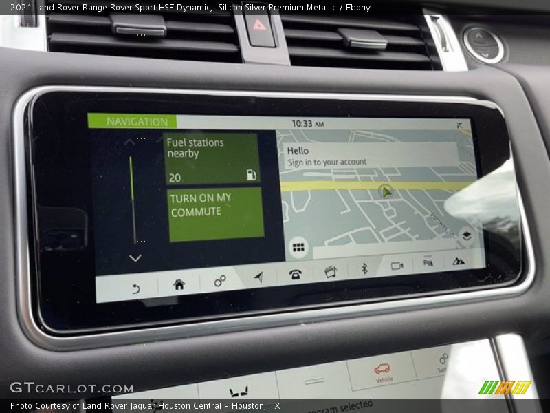 Silicon Silver Premium Metallic / Ebony 2021 Land Rover Range Rover Sport HSE Dynamic