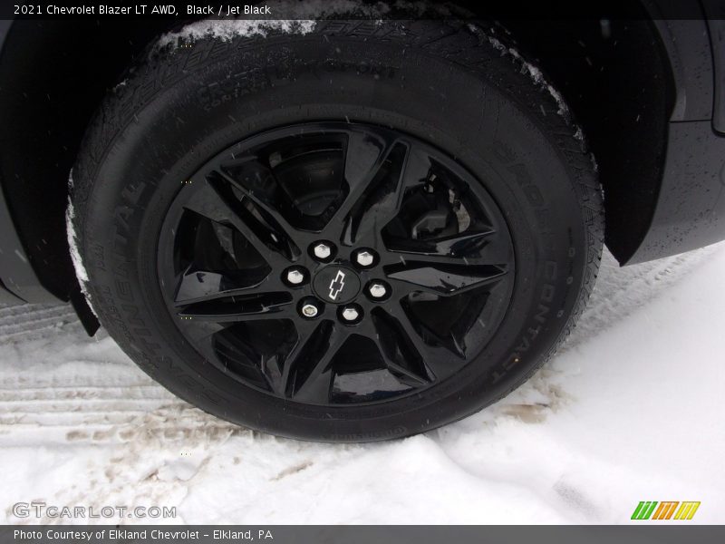 Black / Jet Black 2021 Chevrolet Blazer LT AWD