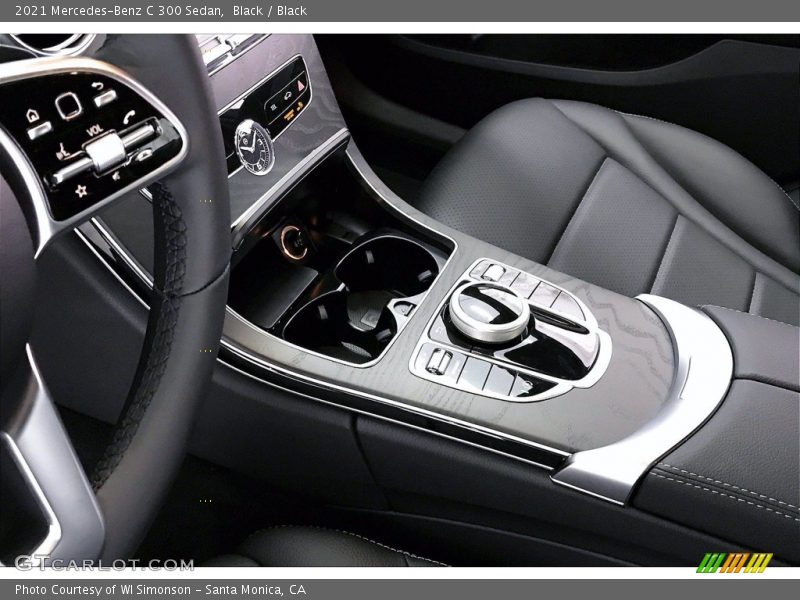 Black / Black 2021 Mercedes-Benz C 300 Sedan