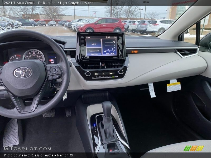 Blueprint / Light Gray/Moonstone 2021 Toyota Corolla LE
