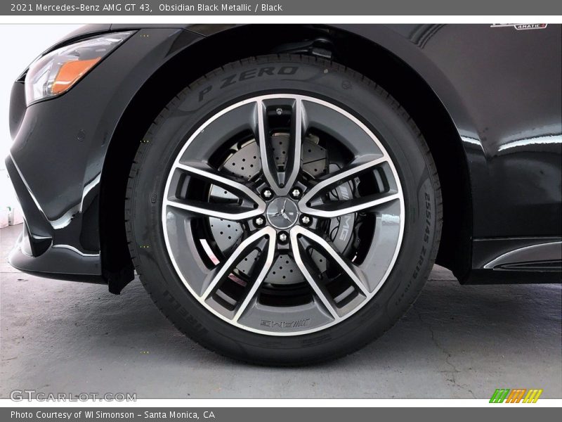 Obsidian Black Metallic / Black 2021 Mercedes-Benz AMG GT 43