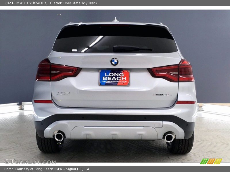 Glacier Silver Metallic / Black 2021 BMW X3 xDrive30e