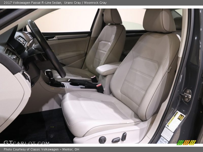 Front Seat of 2017 Passat R-Line Sedan