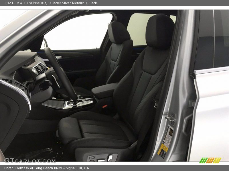 Glacier Silver Metallic / Black 2021 BMW X3 xDrive30e