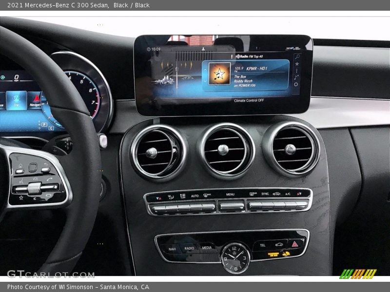 Black / Black 2021 Mercedes-Benz C 300 Sedan