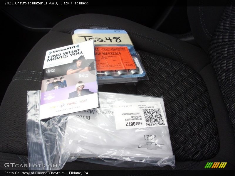 Black / Jet Black 2021 Chevrolet Blazer LT AWD