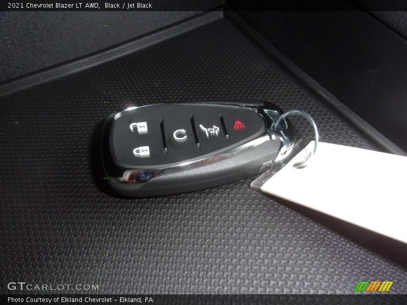 Black / Jet Black 2021 Chevrolet Blazer LT AWD