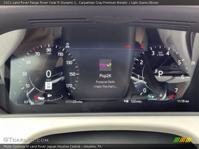  2021 Range Rover Velar R-Dynamic S R-Dynamic S Gauges