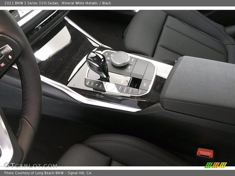 Mineral White Metallic / Black 2021 BMW 3 Series 330i Sedan