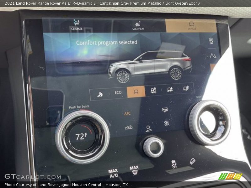 Carpathian Gray Premium Metallic / Light Oyster/Ebony 2021 Land Rover Range Rover Velar R-Dynamic S