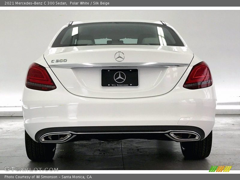 Polar White / Silk Beige 2021 Mercedes-Benz C 300 Sedan