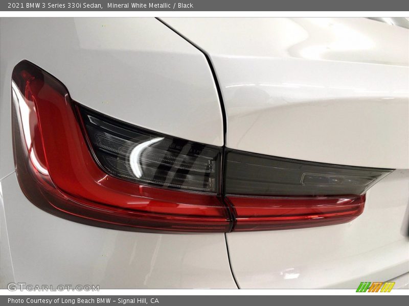 Mineral White Metallic / Black 2021 BMW 3 Series 330i Sedan