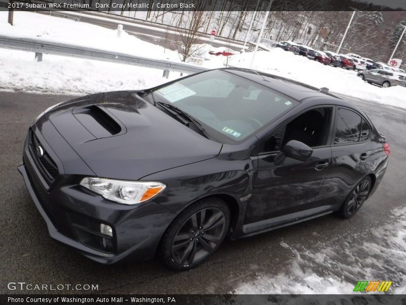 Dark Gray Metallic / Carbon Black 2017 Subaru WRX Premium