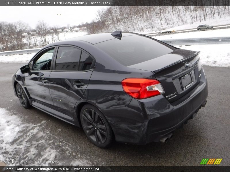 Dark Gray Metallic / Carbon Black 2017 Subaru WRX Premium