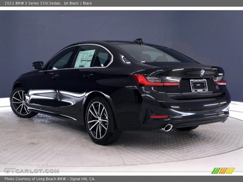 Jet Black / Black 2021 BMW 3 Series 330i Sedan
