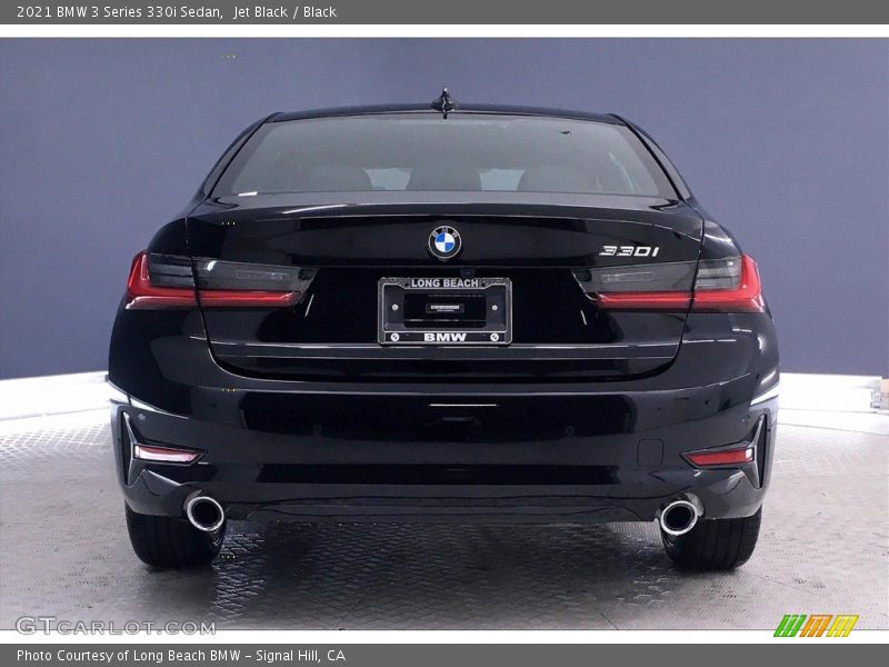 Jet Black / Black 2021 BMW 3 Series 330i Sedan