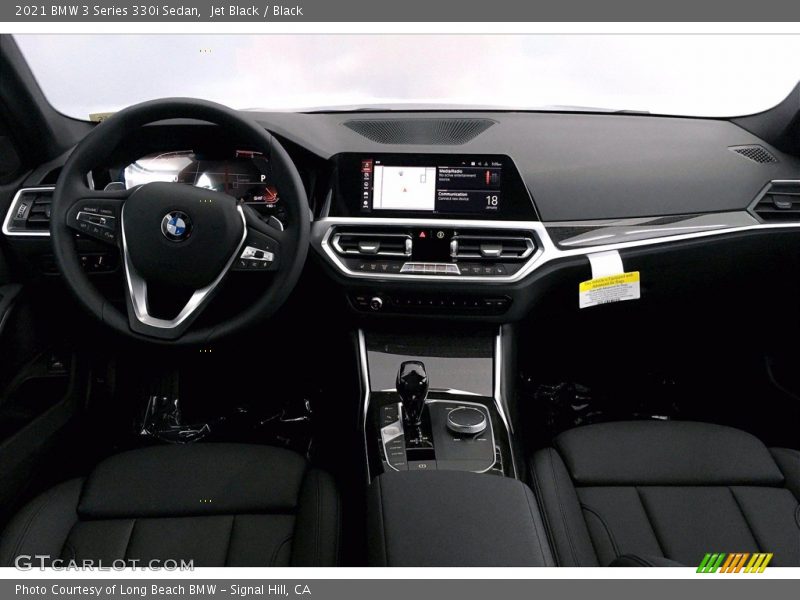 Jet Black / Black 2021 BMW 3 Series 330i Sedan