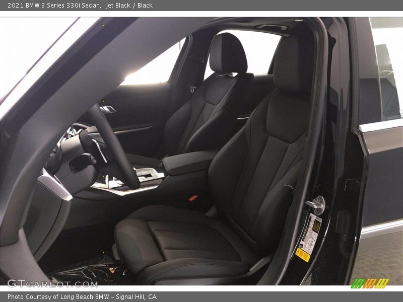 Jet Black / Black 2021 BMW 3 Series 330i Sedan