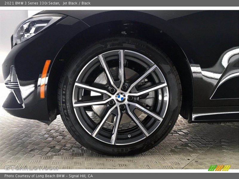Jet Black / Black 2021 BMW 3 Series 330i Sedan