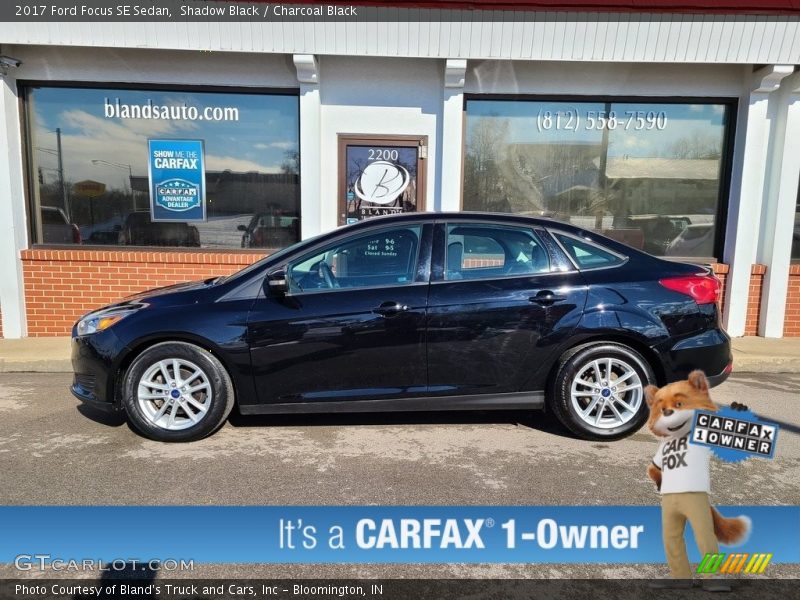 Shadow Black / Charcoal Black 2017 Ford Focus SE Sedan