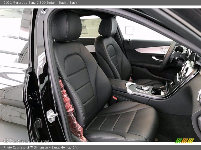 Black / Black 2021 Mercedes-Benz C 300 Sedan