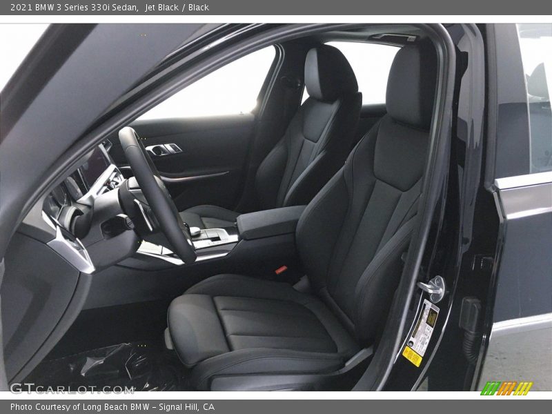 Jet Black / Black 2021 BMW 3 Series 330i Sedan